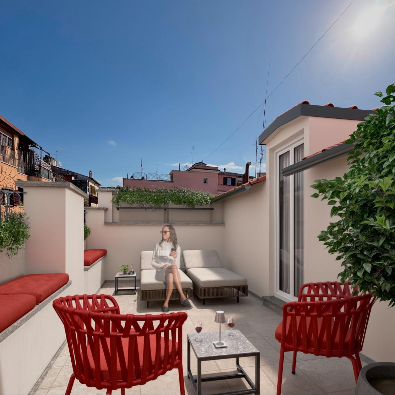Hotel The Steps At Eitch Belsiana Roma Exterior foto